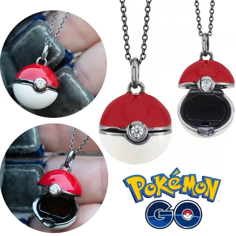 Pokeball Cosplay Prop - Pokeball Halskette Pokemon Figur Anime Zubehör
