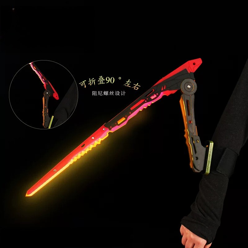 Cosplay Prop Knife - Anime Cyberpunk Katana Mantis Klinge Leuchtendes
