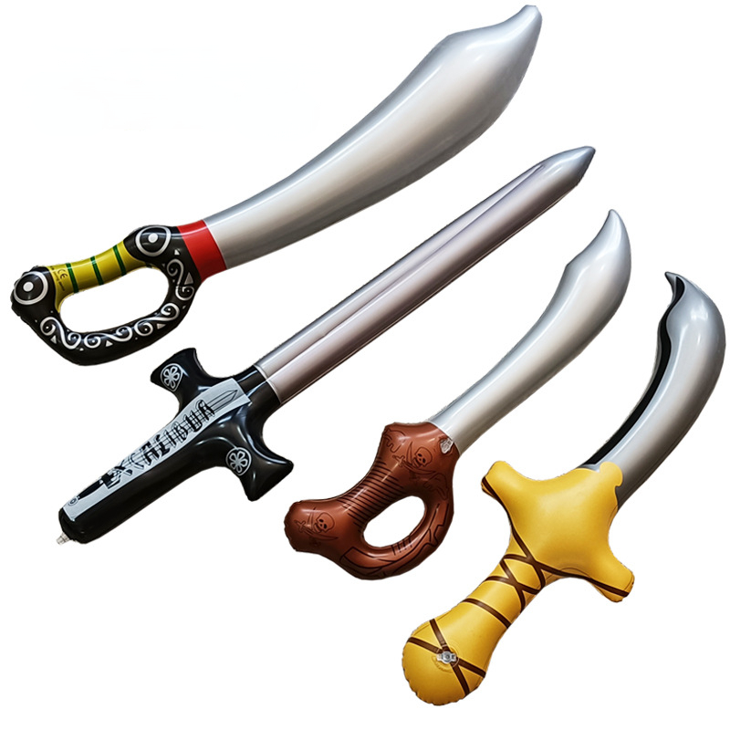 Cosplay Prop Dagger - 10 Stück aufblasbare Piraten schwerter Halloween