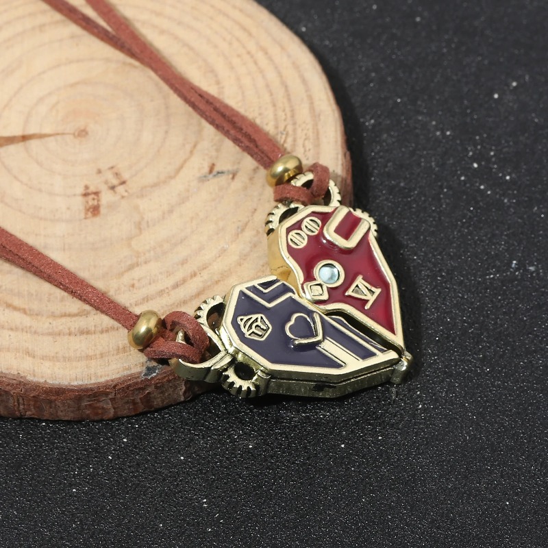Magnetic Clasp Cosplay - Arcane Caitlyn Vi Halskette Anhänger für