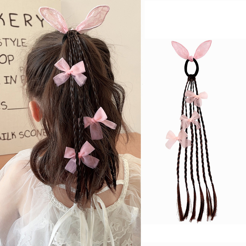 Cosplay Prop Bow - 1PC Mädchen Bogen Kaninchen Ohren Perücken