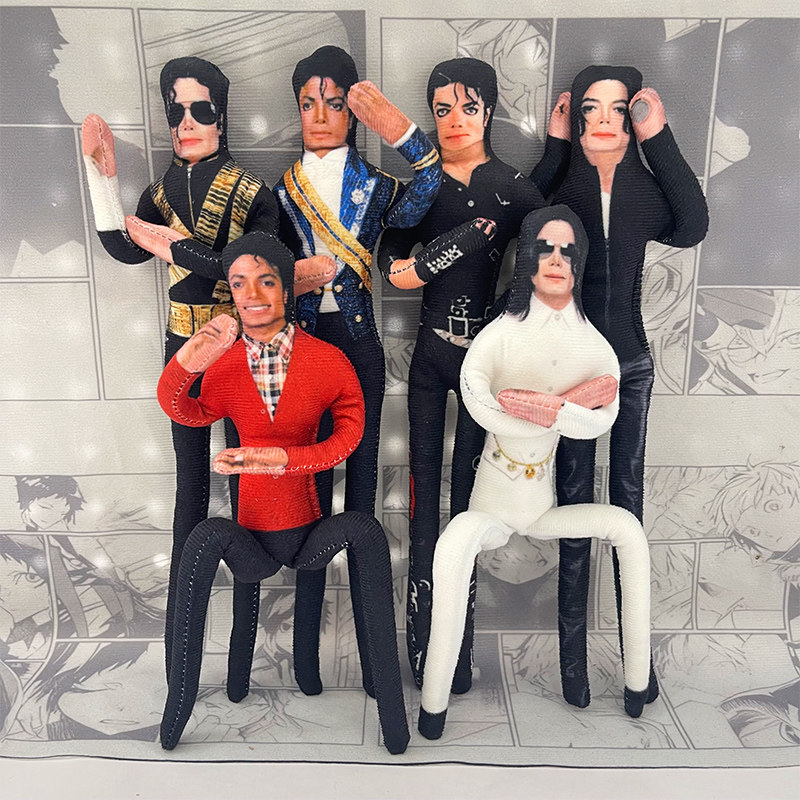 Cosplay Prop Making - Michael Jackson Bewegliche Gelenk-Plüschpuppe Anime Cosplay