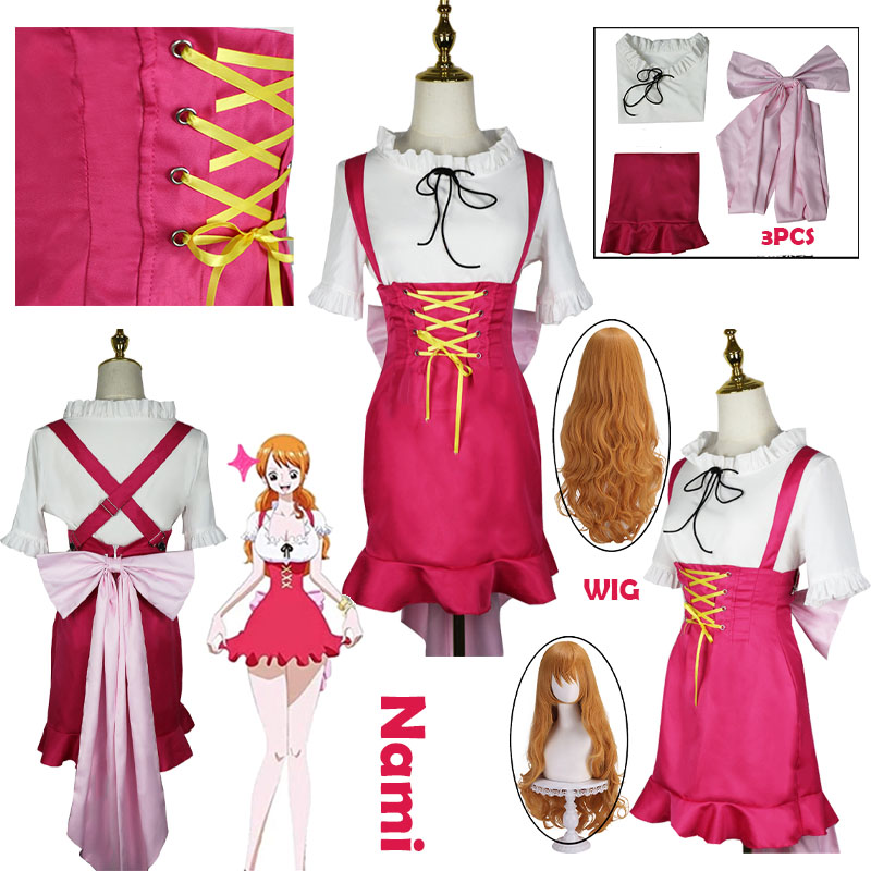 Cosplay Prop Bow - WHH Anime Nami Cosplay Entzückendes Kostüm,