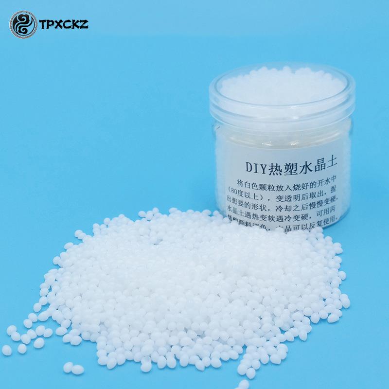 Thermoplastic Pellet - 50g/100g Weiß Polymorph Thermoplastische Freundliche Kunststoff