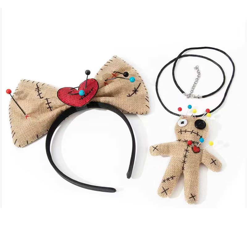 Voodoo Cosplay And Prop - Erwachsene Halloween Cosplay Voodoo Puppe Stirnband