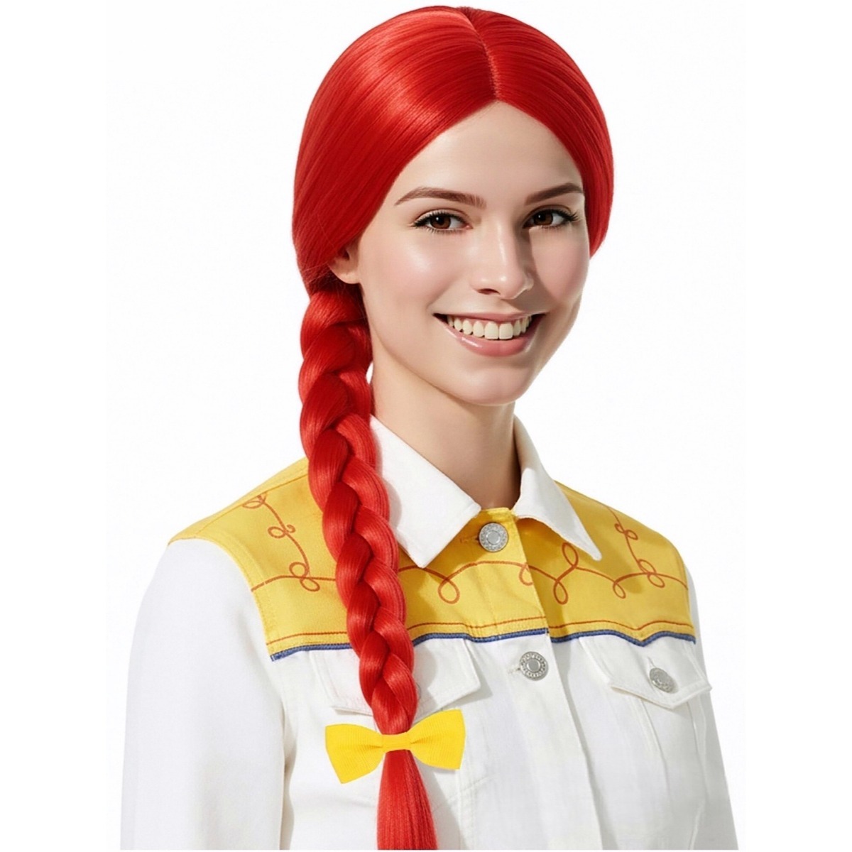 Cosplay Prop Bow - Leuchtend rote 61 cm lange gerade