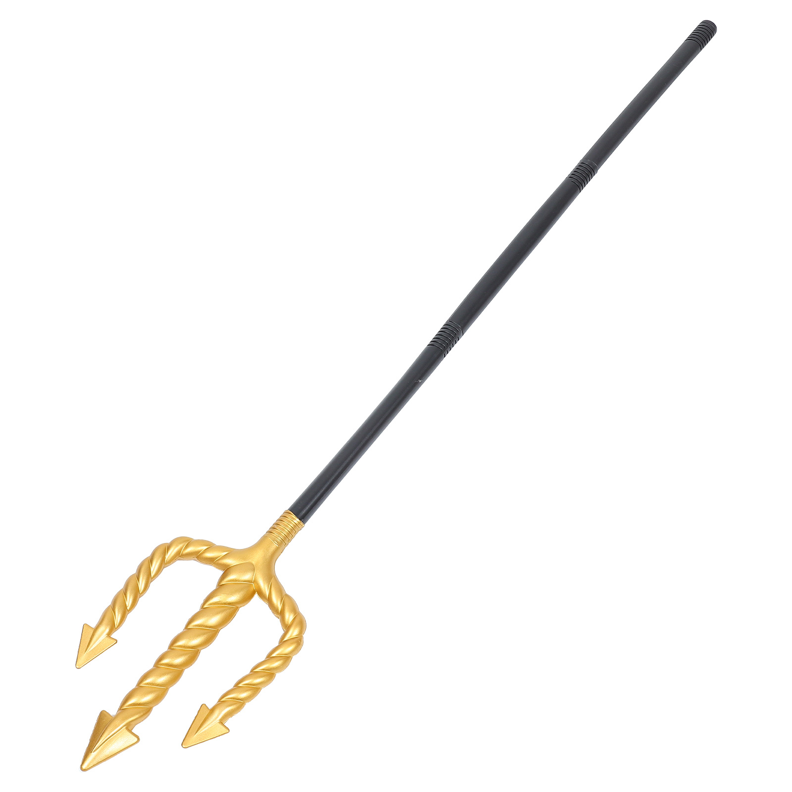 Easy Cosplay Prop - Cosplay-Dreizack-Requisite aus Kunststoff, dekoratives Spielzeug für