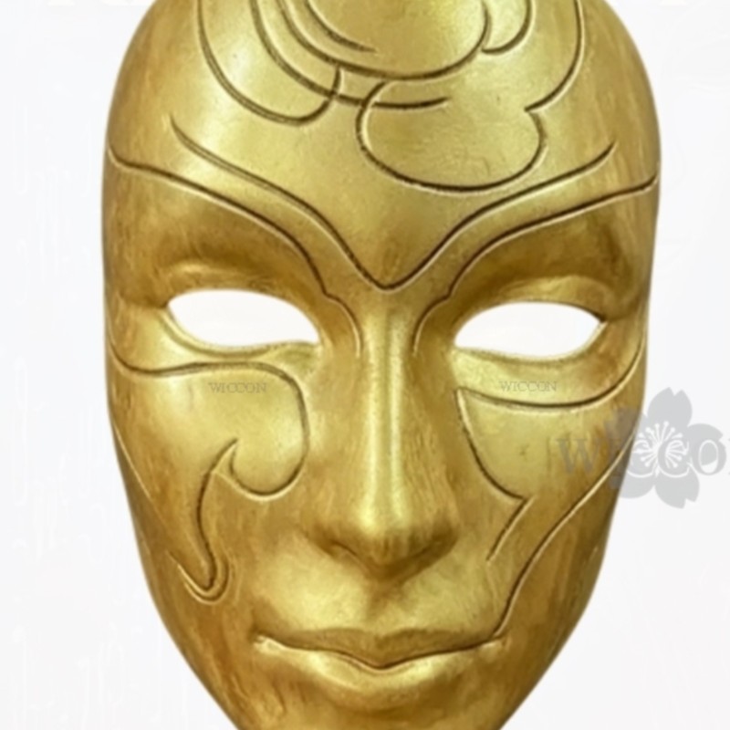 Cosplay Prop Patterns - Fantasias Katarina Retro Dunkelgold Klassisches Muster