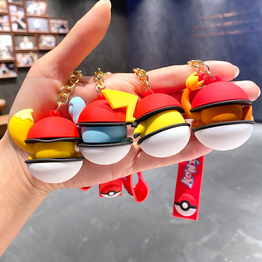 Pikachu Poké Ball Schlüsselanh – Pokeball Cosplay Prop Bewertung und Preis