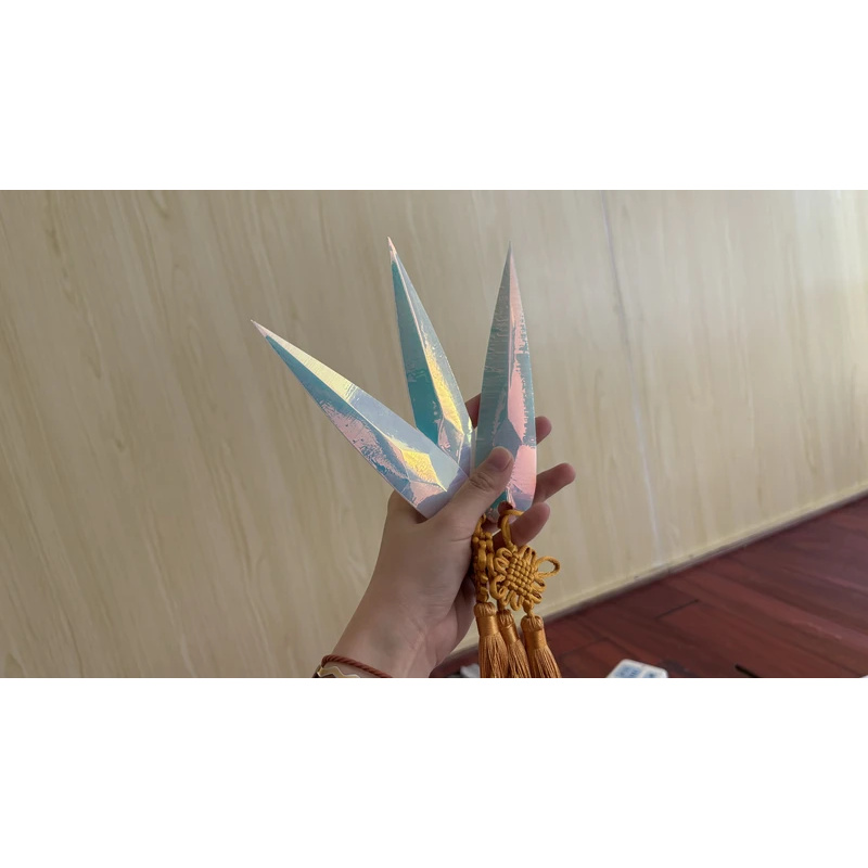CyAnime KPop HUNTR/X Zoey Cosp – Cosplay Prop Knife Bewertung und Preis