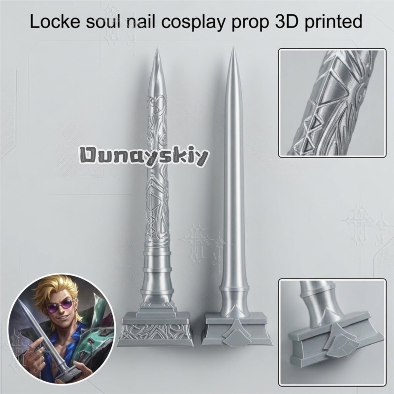 KS*27Locke The Ashen Exorcist  – Cosplay Prop 3D Print Settings Bewertung und Preis