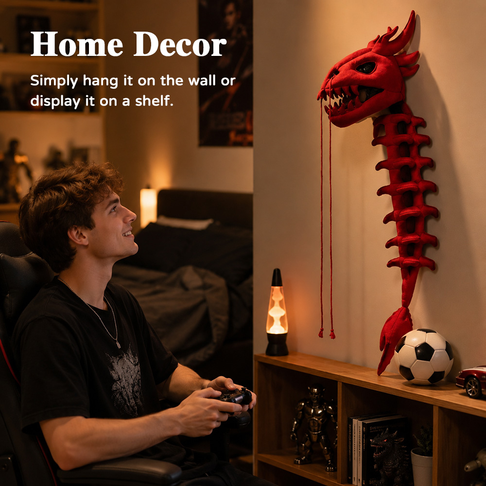 Dinosaurier-Skelett-Plüsch-Kop – Easy Cosplay Prop Bewertung und Preis