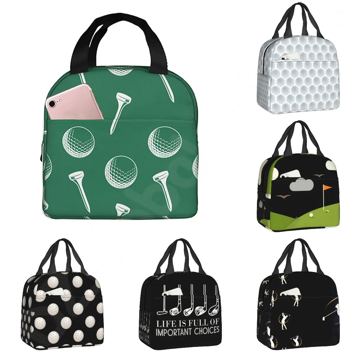 Ball-Golf-isolierte Lunchtasch – Thermoplastic Pellet Bewertung und Preis