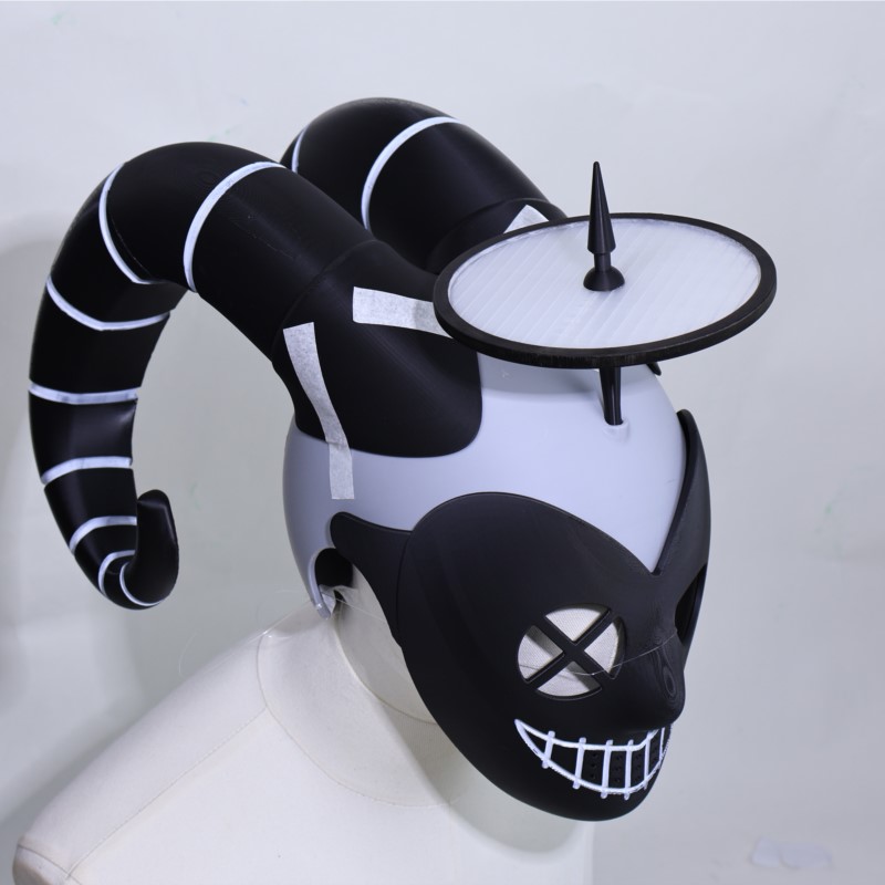 3D-Druck Laute Cosplay Maske H – Cosplay Prop 3D Print Settings Bewertung und Preis