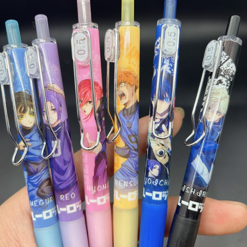 6 Stück Heiße Anime Blue Lock  – Cosplay Prop Blueprints Bewertung und Preis
