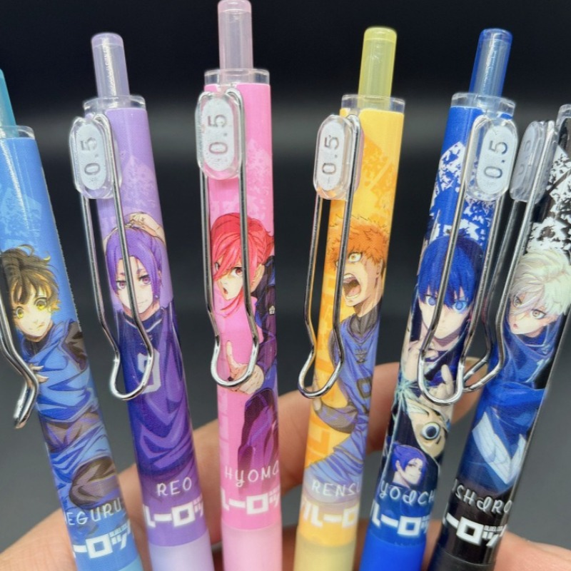 6 Stück Heiße Anime Blue Lock  – Cosplay Prop Blueprints Bewertung und Preis