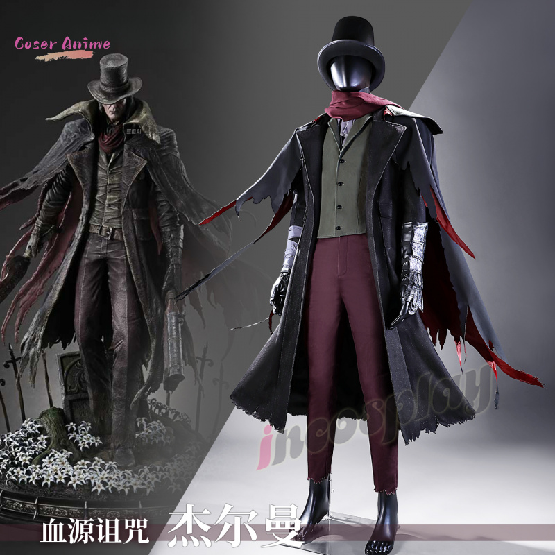 Gehrman Cosplay Kostüm Spiel B – Bloodborne Cosplay Prop Bewertung und Preis