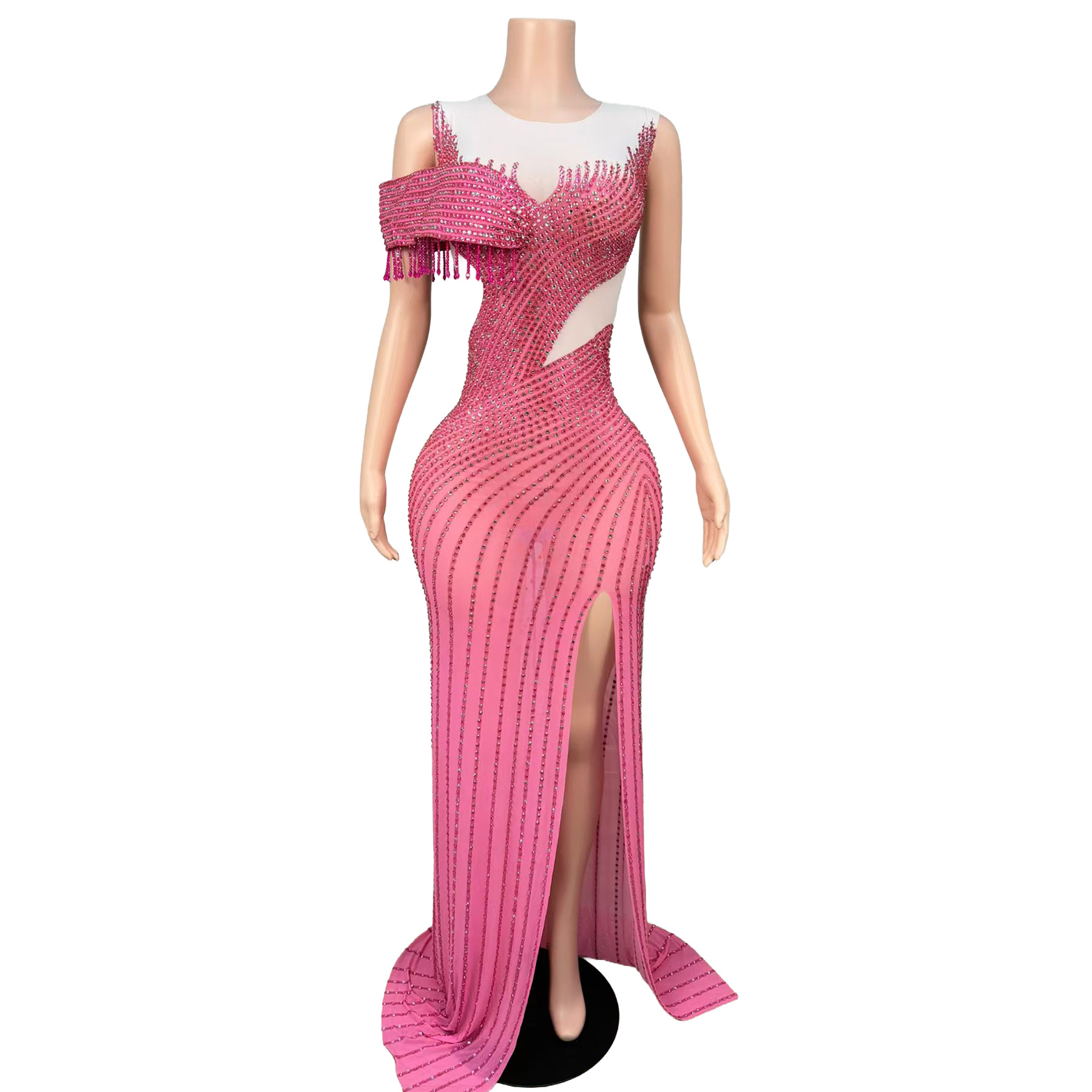 Mulan Elegantes Fuchsia-Meerju – Briar Cosplay Prop Bewertung und Preis