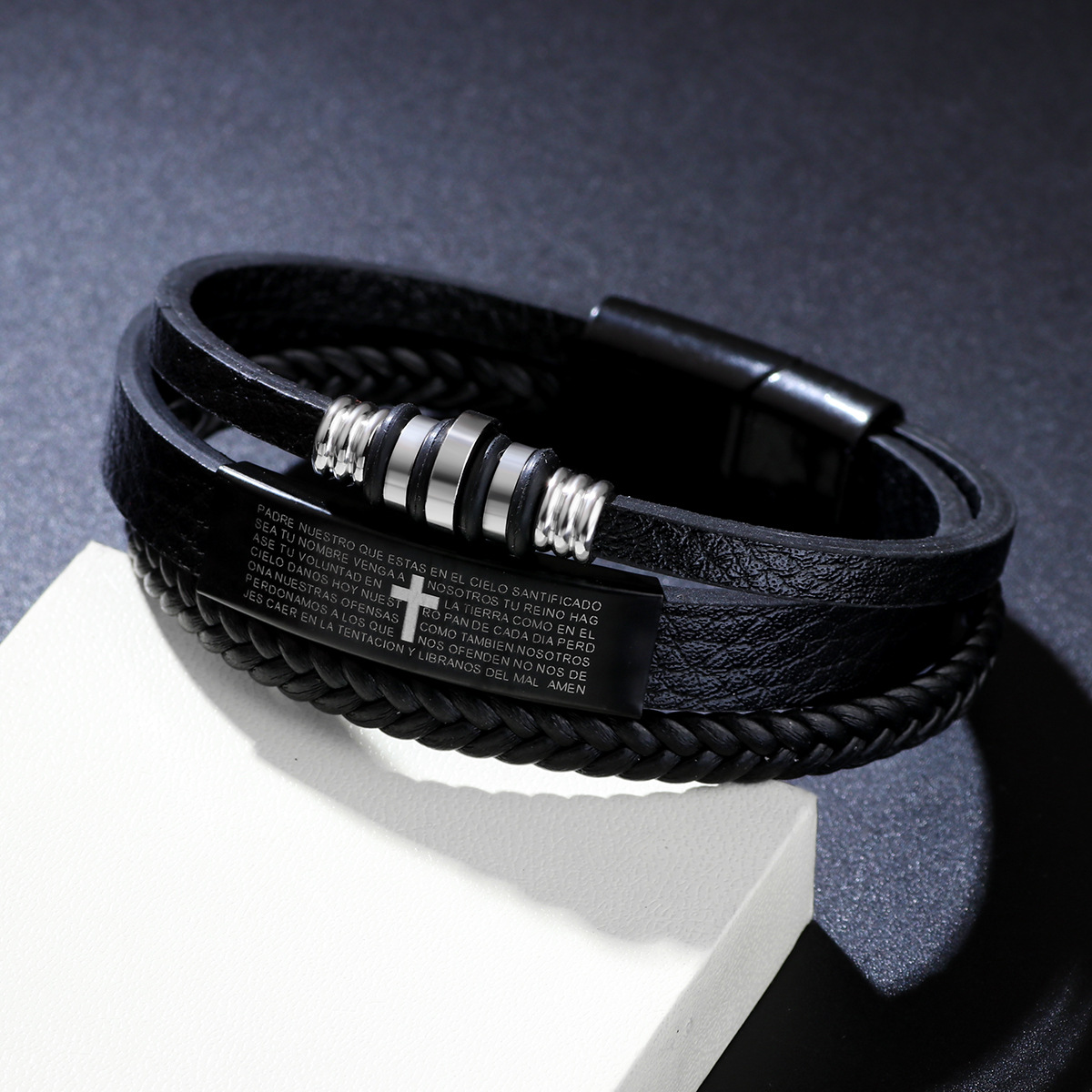 Herren Dreifach Geflochtenes L – Magnetic Clasp Cosplay Bewertung und Preis