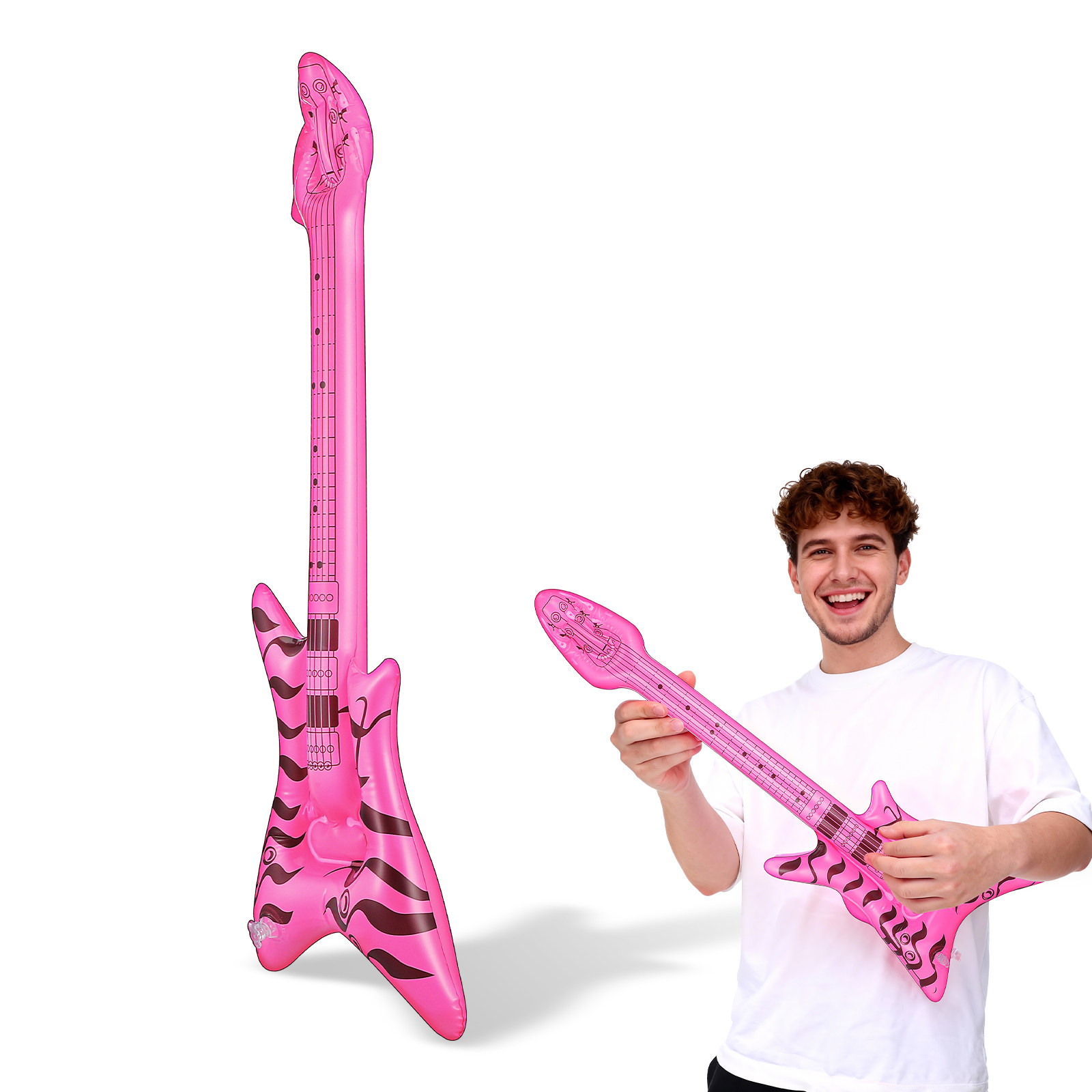 Aufblasbare Gitarren-Requisite – Easy Cosplay Prop Bewertung und Preis