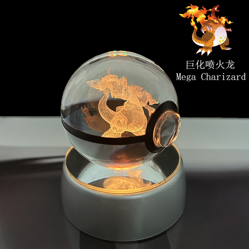 Pokemon Kristall Pokéball 3D G – Cosplay Fireball Prop Bewertung und Preis
