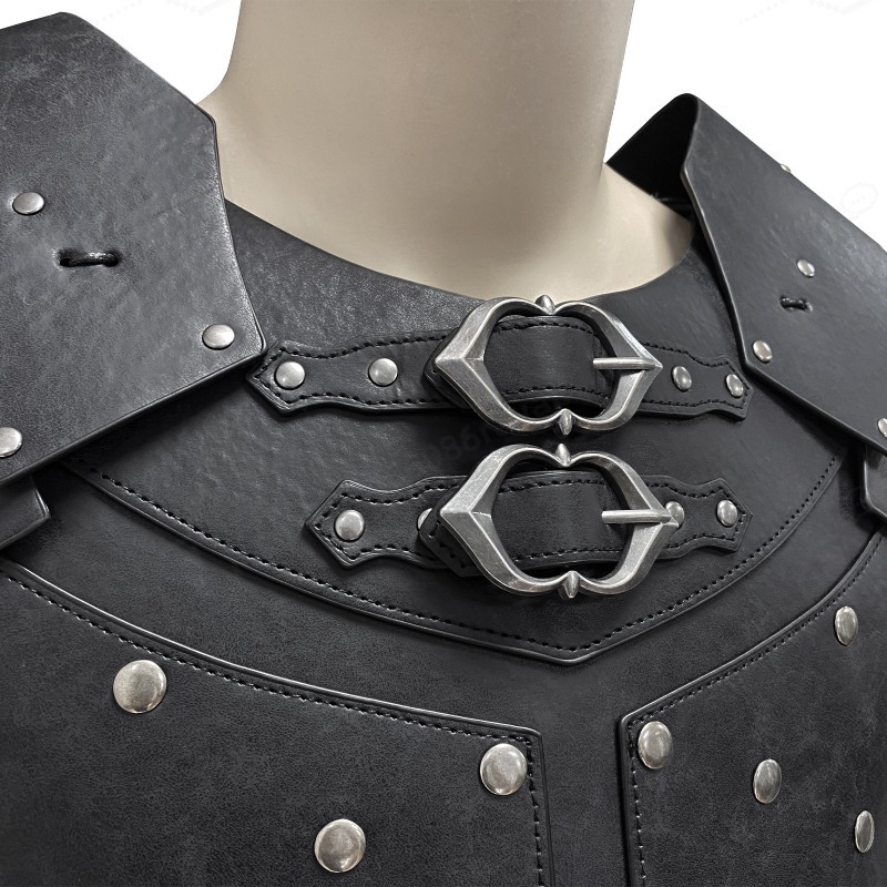 Mittelalterliche Nieten-Schult – Cosplay Prop Bewertung und Preis