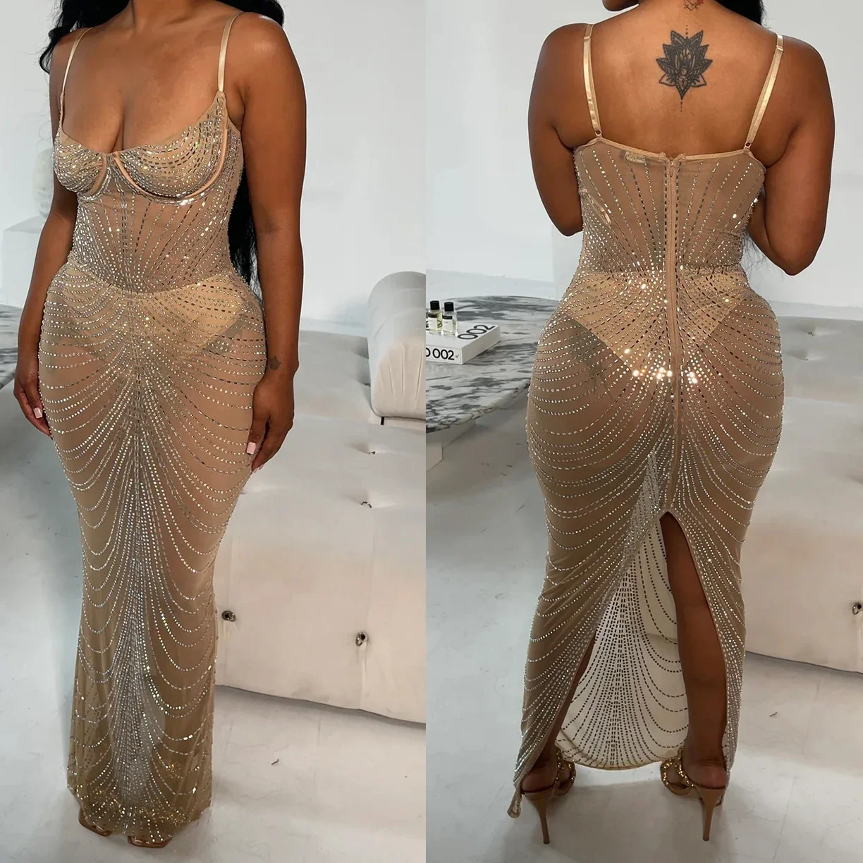 Party-Pailletten-Kleid für Dam – Briar Cosplay Prop Bewertung und Preis