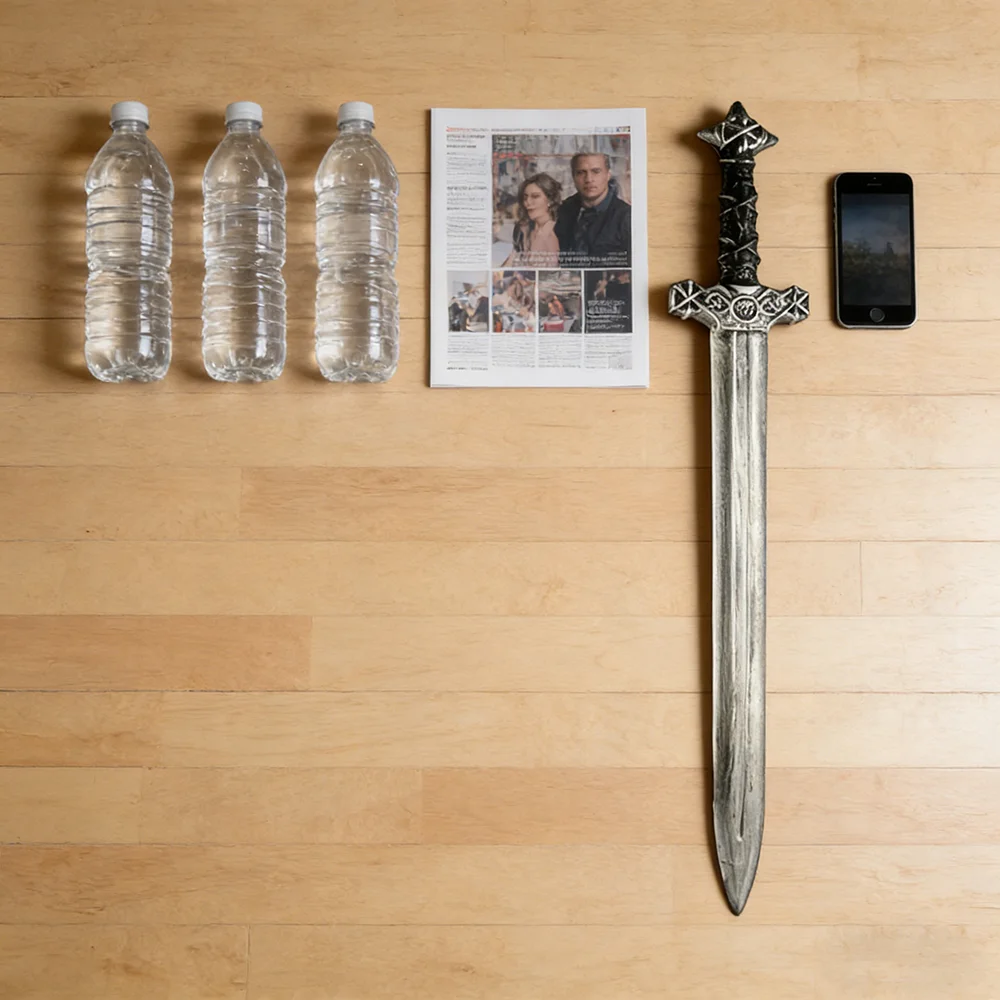 60cm Mittelalterliches Ritters – Cosplay Prop Dagger Bewertung und Preis
