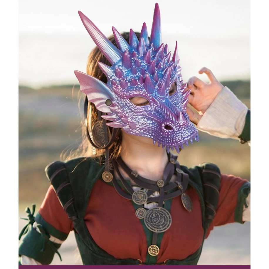Party liefert perlblaue Drache – Cosplay Prop Blueprints Bewertung und Preis