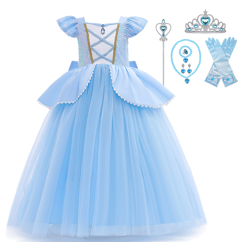Cinderella Cosplay Kostüm Kind – Cosplay Prop Bow Bewertung und Preis