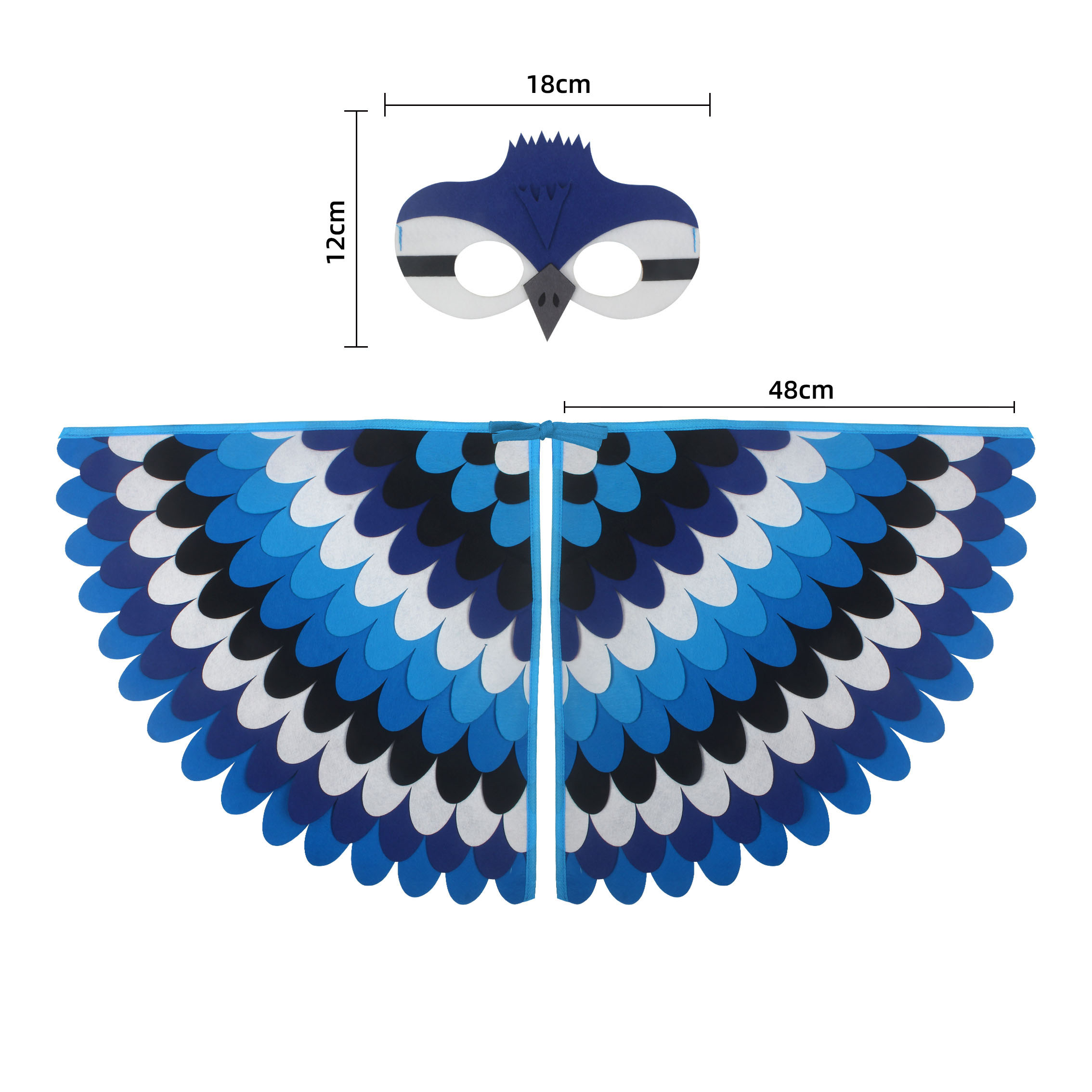 Niedliches Eulenflügel-Kostüm  – Cosplay Prop Patterns Bewertung und Preis