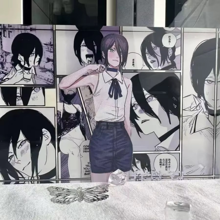 Anime-Figur Denji und Reze Acr – Cosplay Prop Making Bewertung und Preis