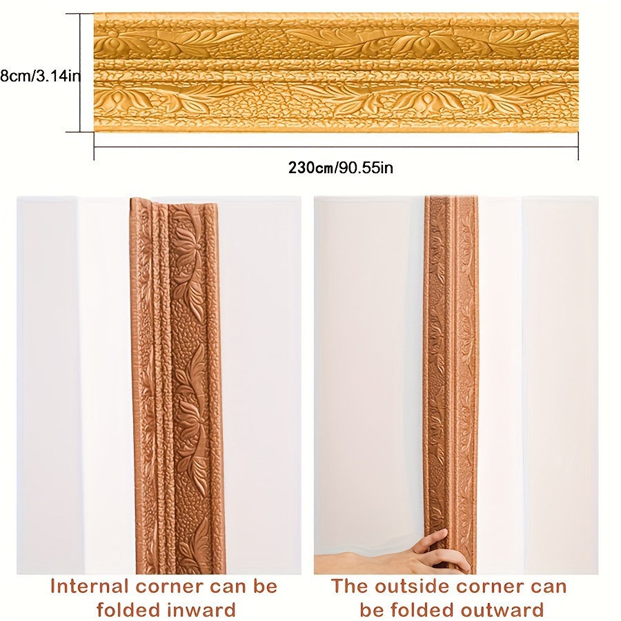 230 cm Schaumstoff-Wandkantens – Craft Foam Roll Bewertung und Preis